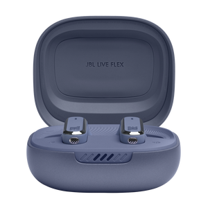 JBL Live Flex - Blue - True wireless Noise Cancelling earbuds - Detailshot 1